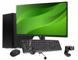 Komputer SPCX KOMPUTER SPCX Z MONITOREM LED 24" i5-14400 16GB UHD730 SSD 512GB one size