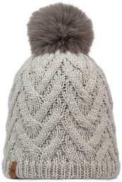 Buff Buff Knitted Fleece Caryn Beanie 13674301410 szary One size