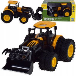 Traktor ogrodowy Skleplolki Traktor Ciągnik Maszyna Rolnicza z Ładowarką Uchwytem Dźwięk Świeci Napędem