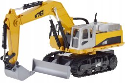 Skleplolki Duża zdalnie sterowana koparka na pilot Metal 1:14 RC Zabawki budowlane