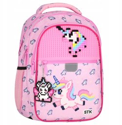Starpak Plecak Szkolny Pixel Unicorn STK-15 PB 1/12