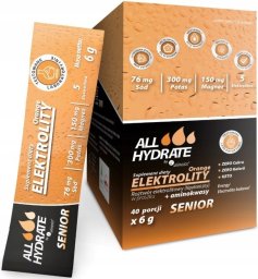 Aliness ALLHydrate Elektrolity Stick Senior Orange 6g 40 saszetek one size