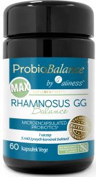 Aliness ProbioBALANCE Max Rhamnosus GG Balance 5 mld. x 60 vege caps. one size