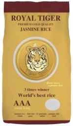 Royal Tiger Ryż jaśminowy Gold Quality AAA Extra Long 1kg - Royal Tiger