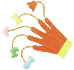 Camon Camon Cat Toy Rękawica ze sznurkami zabawka dla kota