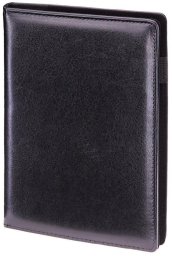 ADELANTE Notes A4 wymienny wkład zapięcie na gumkę czarny