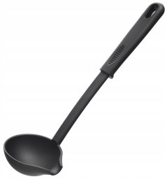 Orion Chochla Kuchenna ORION BLACKLINE 60 ml 29 cm Czarna z Wylewką do Zupy