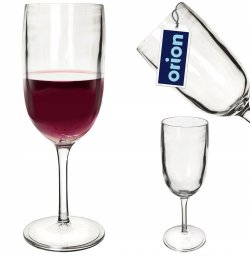 Orion Kieliszek do Wina Orion Plastikowy 320 ml Nietłukący Turystyczny