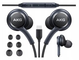 Słuchawki Samsung Słuchawki USB-C Samsung AKG EO-IC100BBEGEU Dokonałowe Galaxy S24 A55 A56 one size
