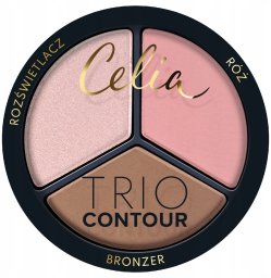 Revers CELIA_Trio Contour zestaw do konturowania twarzy w pudrze 03 50g