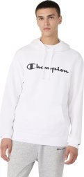 Champion Bluza męska Champion Hooded Sweatshirt biała 221917 WW001 L