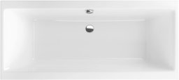 Wanna Excellent WAEX.PRY16WHS Pryzmat Slim prostokątna 160x75 cm biały połysk