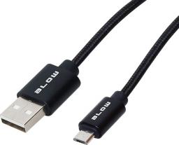 Kabel USB Blow USB-A - 2 m Czarny (66-112#)