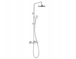 Zestaw prysznicowy Kludi 6809405-00 LOGO Dual shower system z termostatem Basic, 1 S chrom