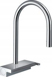 Bateria kuchenna Hansgrohe 73837000 Aquno Select M81 Jednouchwytowa bateria kuchenna 170, wyciągana wylewka, 3jet Chrom