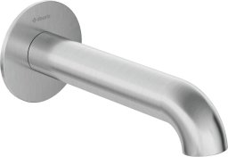 Wylewka Deante NQS F80K Silia stal szczotk. 160 mm