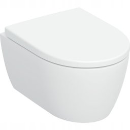 Miska WC Sourcing iCon miska 49cm TurboFlush KeraTect z deską wolnoopadającą