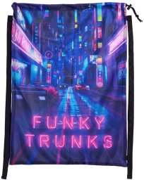 Funkita FUNKITA WOREK FUNKY TRUNKS MESH GEAR BAG CYBER CITY FTG010A7199500