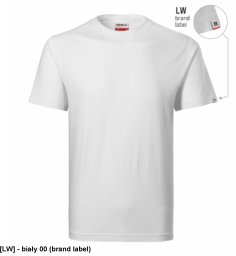 RIMECK Recall R07 - ADLER - Koszulka unisex, 200 g/m2 - biały 00 (brand label) 2XL