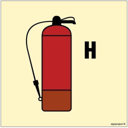 TD Systems FE096 - Halon fire extinguisher 50x50