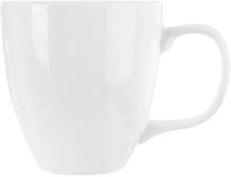 Lumarko Kubek porcelanowy do kawy herbaty biały MONA 400 ml ORION 129613