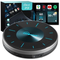 Radio samochodowe Ottocast Bezprzewodowy Adapter Ottocast P3 8G/128G Carplay/Android Auto Karta SIM