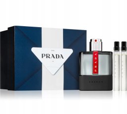 Prada ZESTAW Luna Rossa Carbon EDT 100ml + EDT 2x 10ml