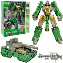 Woopie WOOPIE Robot Transformujący SILVER BLADE 2w1 Czołg