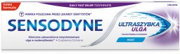 Sensodyne SENSODYNE Pasta do zębów Ultraszybka Ulga 75ml