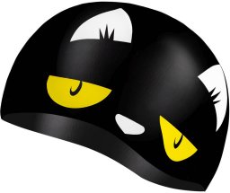 Aqua-Speed AQUA SPEED CZEPEK PŁYWACKI JUNIOR KIDDIE CAT BLACK KOL.07