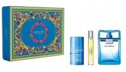Versace Set : Eau Fraiche, Eau De Toilette, For Men, 100 ml + Eau Fraiche, Eau De Toilette, For Men, 10 ml + Eau Fraiche, Deodorant Stick, For Men, 75 ml For Men