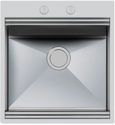 Zlewozmywak GraniteQ Foster 1011050 + 8100602 Milanello zlewozmywak + ruszt