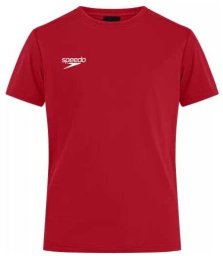 Speedo SPEEDO KOSZULKA DAMSKA CLUB PLAIN TEE AF RED 8-13390A846 14 EU42