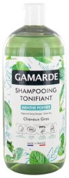 Gamarde Organiczny szampon tonizujący z miętą pieprzową do włosów przetłuszczających się 500 ml
