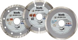 KWB kwb 797080, Cutting disc, Brick, Ceramic, Concrete, Marble, Stone, Tile, 11.5 cm, Any brand, Flat centre, 2.2 cm