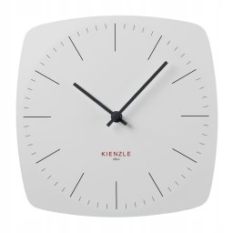 TFA KIENZLE DCF Radio-Controlled Wall Clock Modern 24.8 cm white