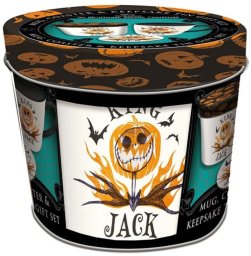 Lumarko King Jack Kubek + Podkładka + Puszka Miasteczko Halloween