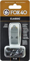 Fox Gwizdek Fox 40 Classic Safety srebrny sznurek 9903-1008