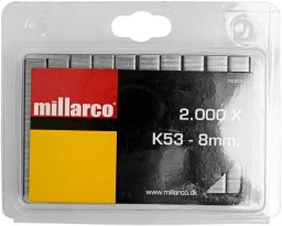 Work-it Work it by millarco® zszywki 8 mm K53 po 2.000 szt.