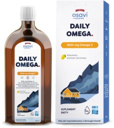 Osavi Witaminy 1600 mg (Omega-3) o smaku cytrynowym 500 ml