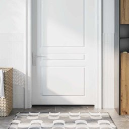 vidaXL vidaXL Szczotki uszczelniające do drzwi samoprzylepne 2 pcs Srebrny