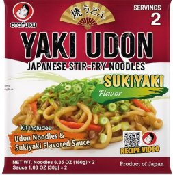 Otafuku Danie instant makaron Stir-Fry Udon Sukiyaki dwie porcje (2x180g) 360g Otafuku