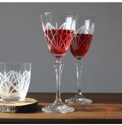 Crystal Julia Kieliszki do wina 250 ml komplet 6 sztuk Asteria