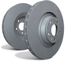 Delphi D2050 - Tarcze hamulcowe Premium Gładkie (Para) EBC Brakes MAZDA | CX3
