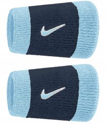 Nike Frotki i opaski SWOOSH Classic Doublewide Wristbands 2pk