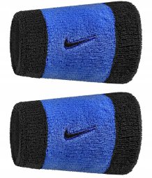 Nike Frotki i opaski SWOOSH Classic Doublewide Wristbands 2pk (N.101.2406.464)