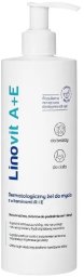 Linomag Mydło i żel pod prysznic Ziołolek Linovit A+E dermatologiczny Żel do mycia z witaminami a i e 400ml