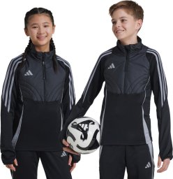 Adidas Bluza dla dzieci adidas Tiro 24 Winterized czarna IM9970 116cm