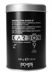 Echosline Echosline Karbon 9 Charcoal Extra Bleach 9t-Compact Bleaching Powder 9 Tones