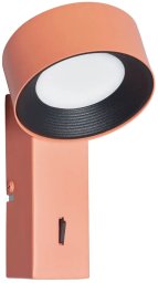 Oprawa schodowa Italux Lampka ścienna ledowa Otal WL-47390-1-OR LED 1,8W 4000K pomarańczowa
